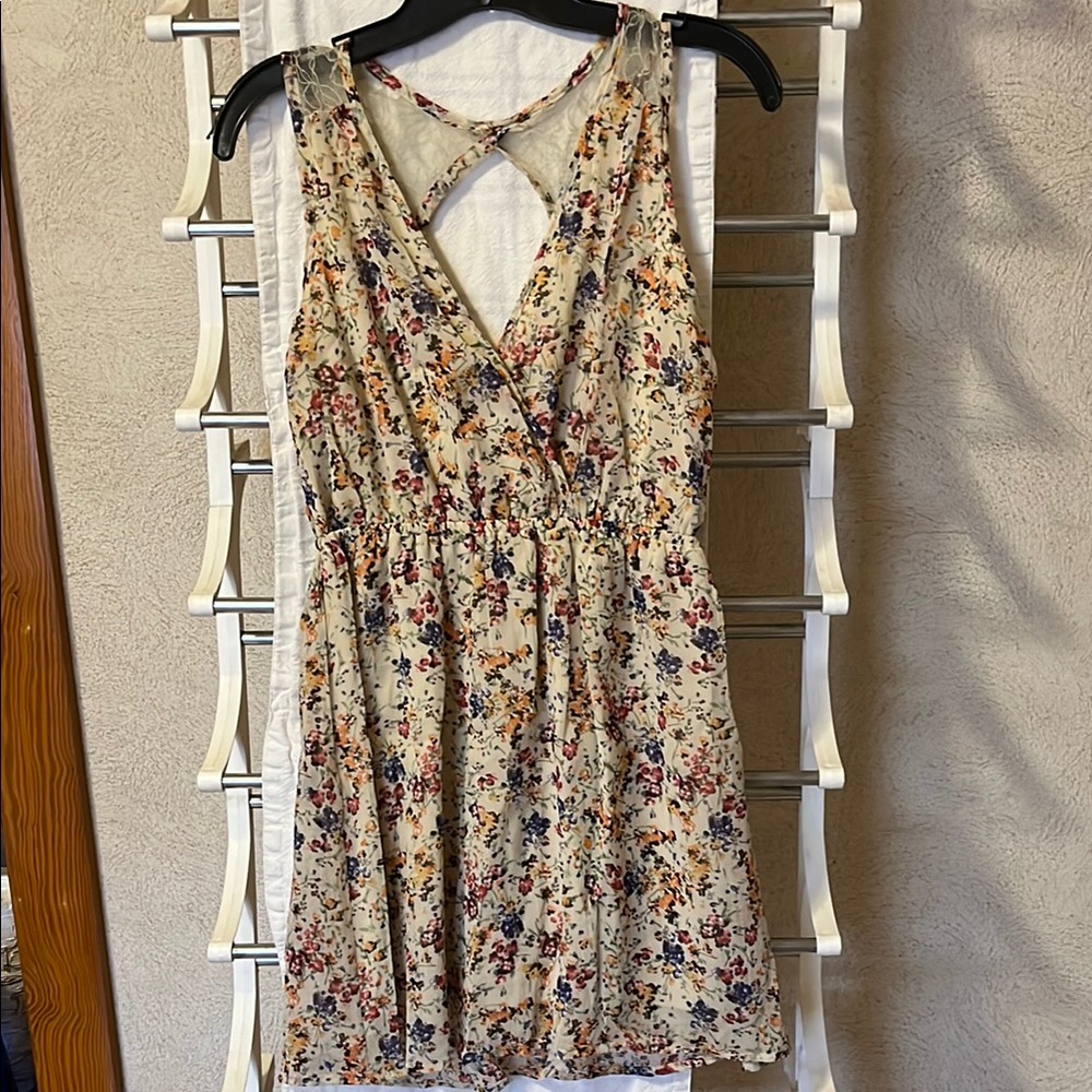 B Jewel Floral Sleeveless Mini Sundress